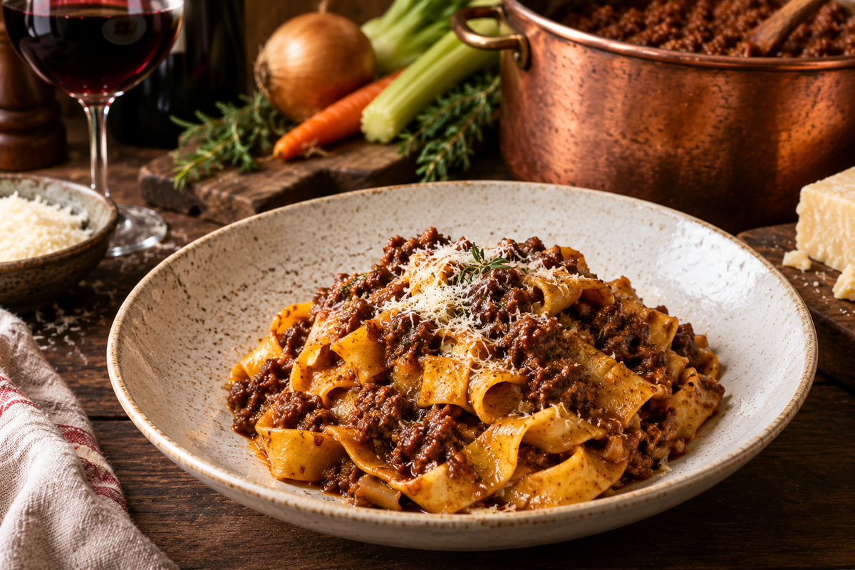 Pappardelle al Ragù