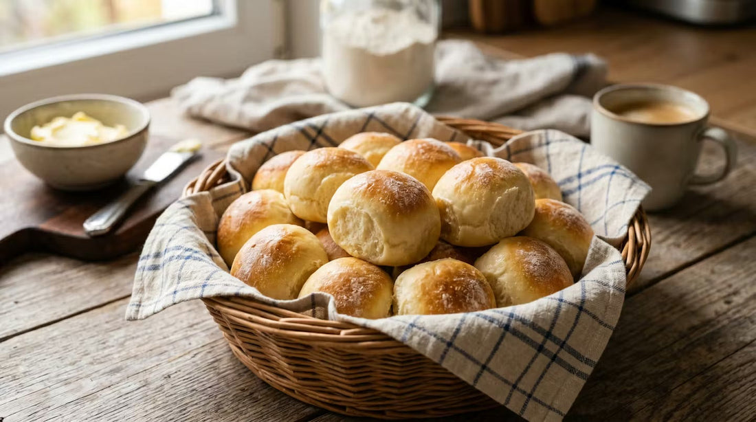 Pane al Latte – Italienische Milchbrötchen
