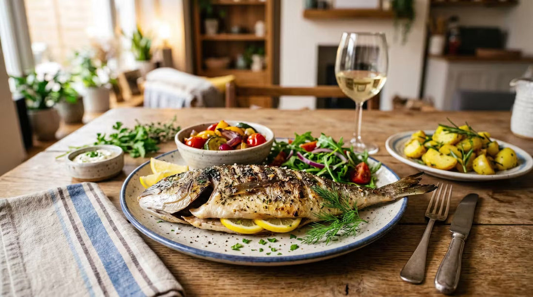 Dorade vom Grill