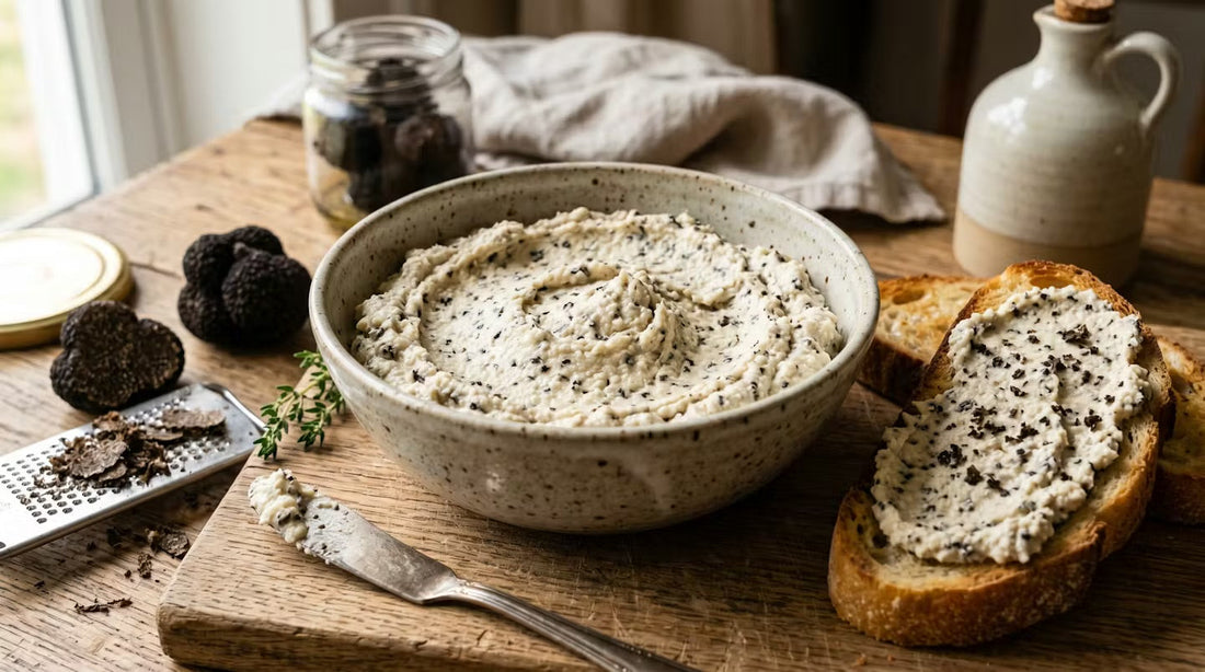 Ricotta-Trüffel-Creme mit Schafsricotta
