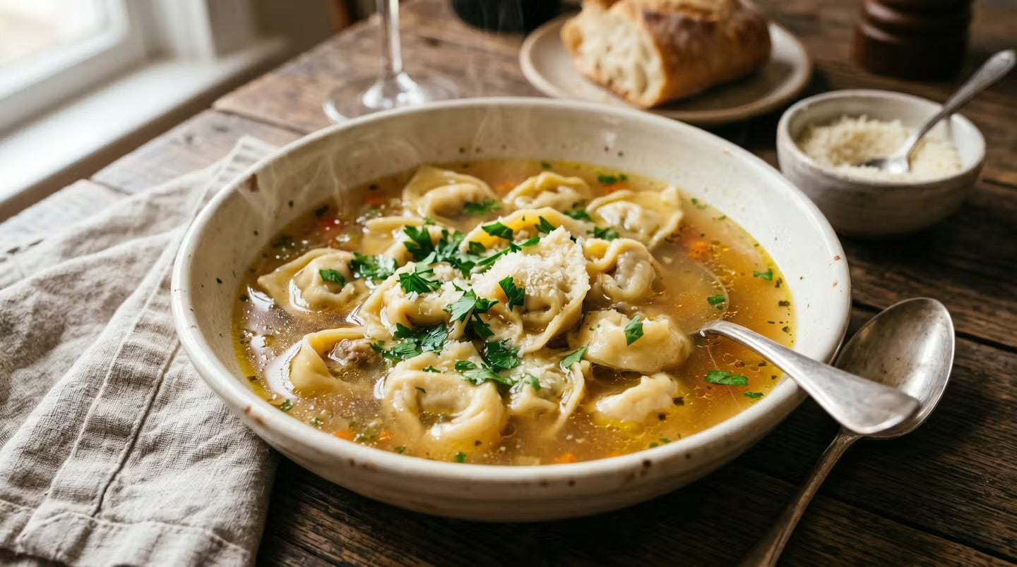 Tortellini al brodo