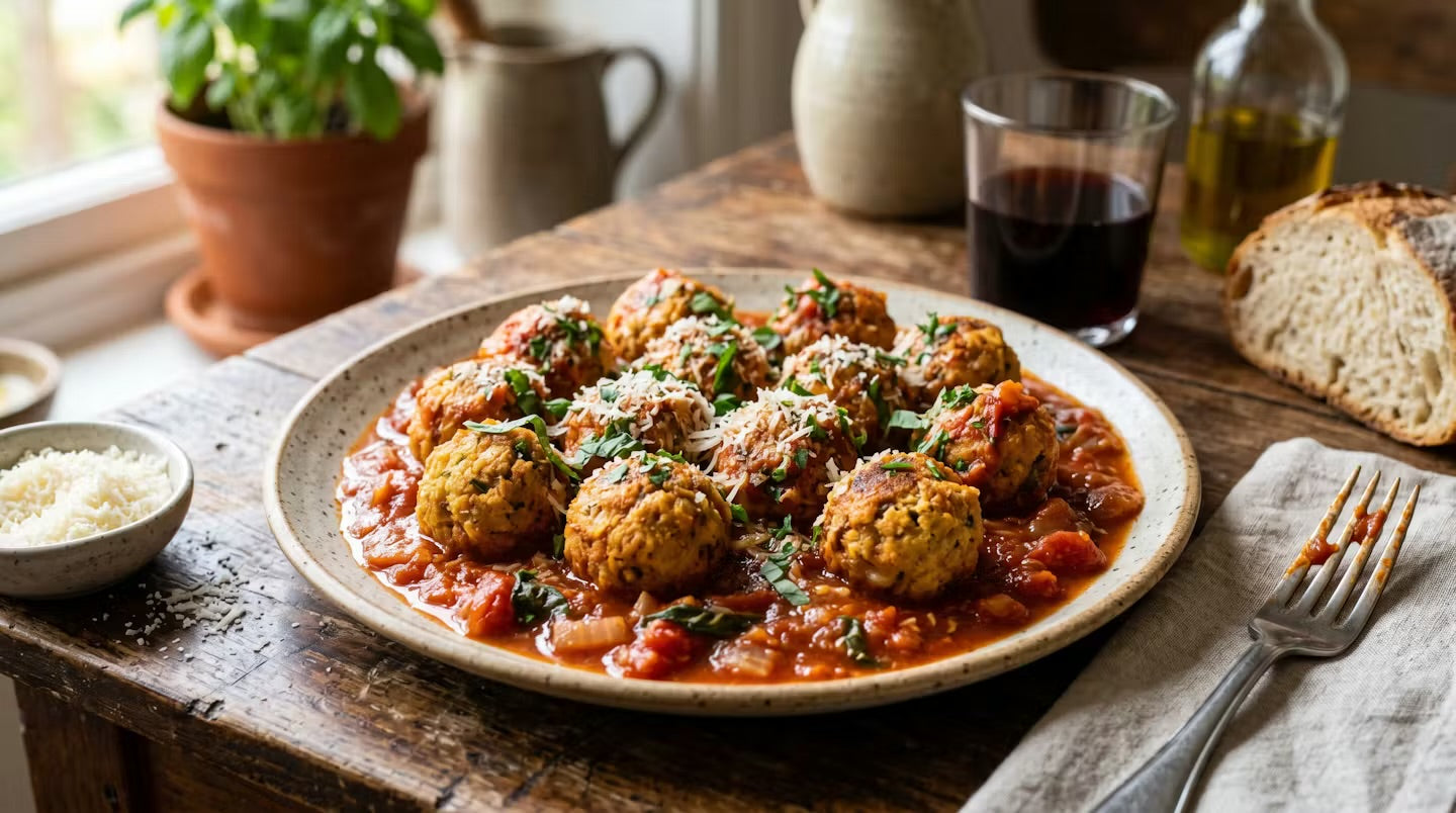 Polpette di Pane – Cucina Povera mit altem Brot