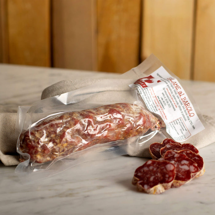 Salami mit Barolo – Agrisalumeria Luiset